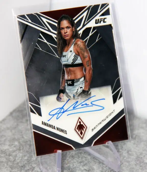 2023 Amanda Nunes #PX-ANS Panini Chronicles Phoenix UFC Autograph - stand