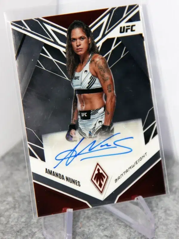 2023 Amanda Nunes #PX-ANS Panini Chronicles Phoenix UFC Autograph - stand