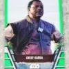 2023 Greef Karga #BH-17 Topps Star Wars The Mandalorian Green Parallel - front