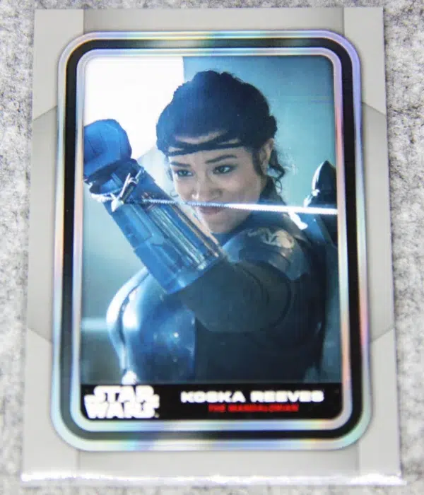 2023 Koska Reeves #19 Topps Star Wars The Mandalorian - front
