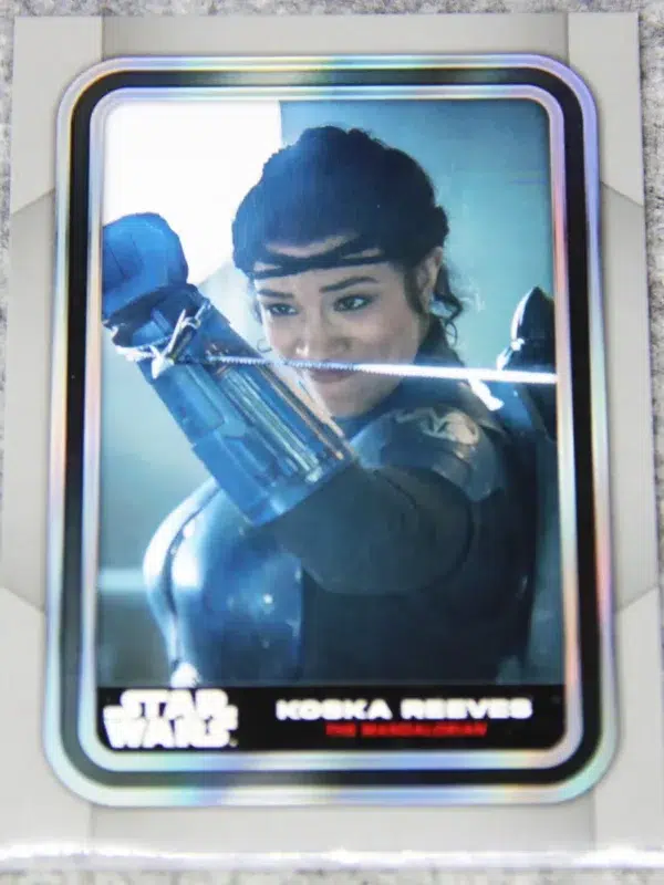 2023 Koska Reeves #19 Topps Star Wars The Mandalorian - front