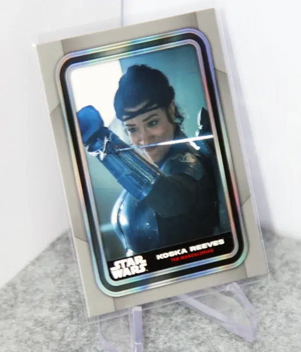 2023 Koska Reeves #19 Topps Star Wars The Mandalorian - stand