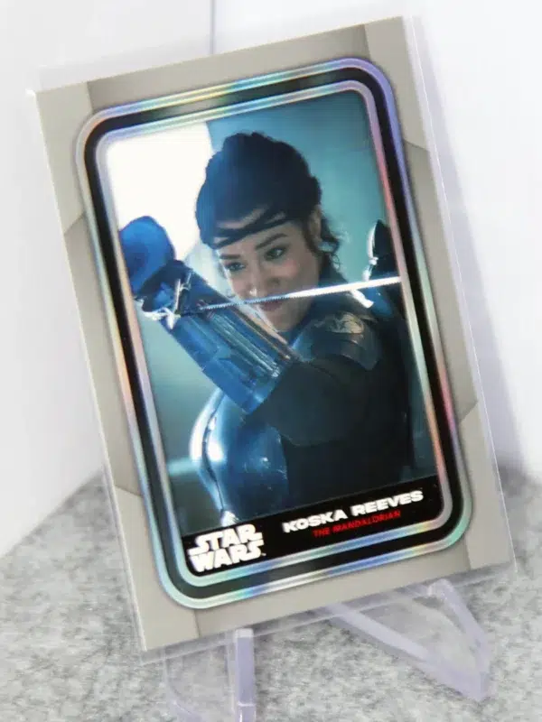 2023 Koska Reeves #19 Topps Star Wars The Mandalorian - stand