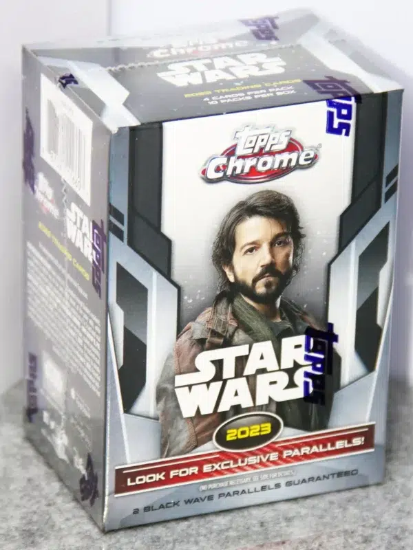 2023 Topps Star Wars Chrome Blaster Box - Sealed - stand