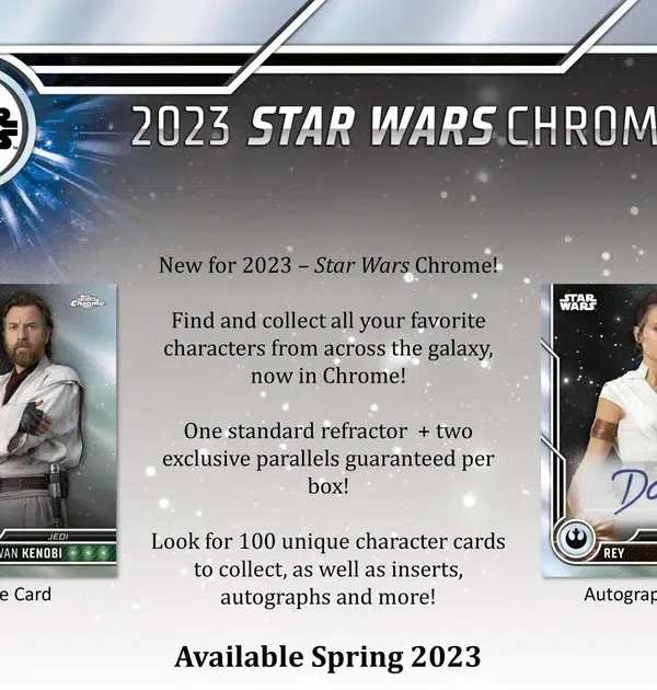 2023 Topps Star Wars Chrome Blaster Box - Sealed - supplier