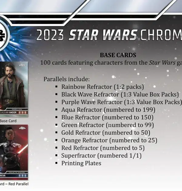 2023 Topps Star Wars Chrome Blaster Box - Sealed - supplier2