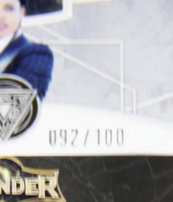 2024 Tessa Thompson as Valkyrie #CC-66 Marvel Finding Unicorn Disintegration Thunder Purple Foil Lava SN#92 - detail