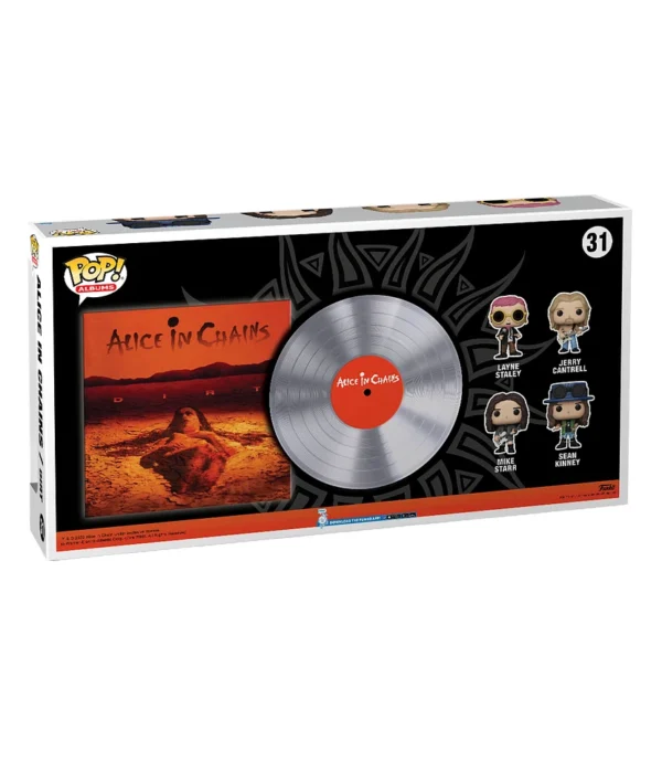 Funko POP! Albums Alice in Chains #31 Dirt + Vinyl Figure - back
