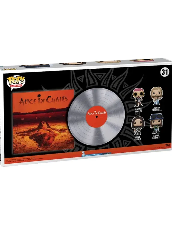 Funko POP! Albums Alice in Chains #31 Dirt + Vinyl Figure - back