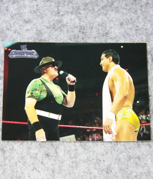 2011 Sgt. Slaughter #72 Topps WWE Champions Wrestling - front