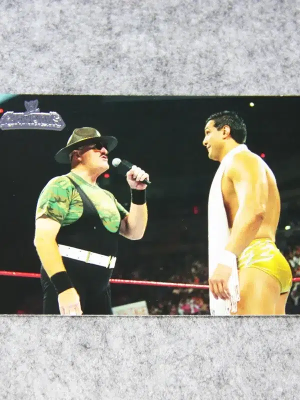 2011 Sgt. Slaughter #72 Topps WWE Champions Wrestling - front