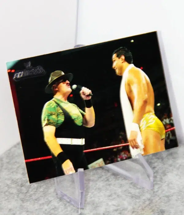 2011 Sgt. Slaughter #72 Topps WWE Champions Wrestling - stand