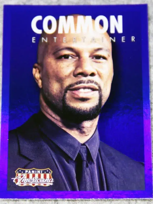 2015 Common #45 Panini Americana Entertainer Blue Parallel - front