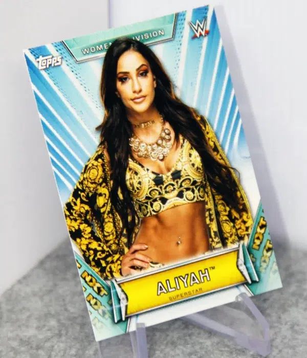 2019 Aliyah #31 Topps WWE Womens Division NXT Superstar - stand