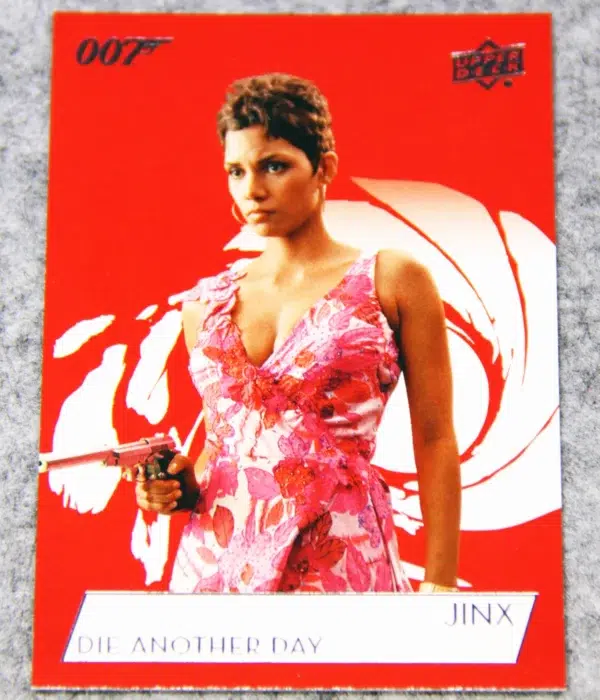 2019 Halle Berry as Giacinta Jinx Johnson #190 Upper Deck 007 James Bond Collection - front