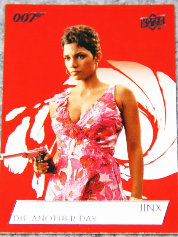 2019 Halle Berry as Giacinta Jinx Johnson #190 Upper Deck 007 James Bond Collection - front