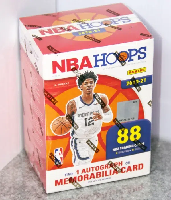 2020-21 Panini NBA Hoops Blaster Box - Sealed - stand