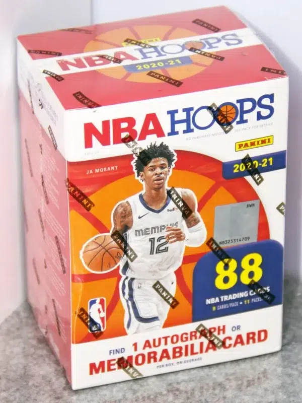 2020-21 Panini NBA Hoops Blaster Box - Sealed - stand