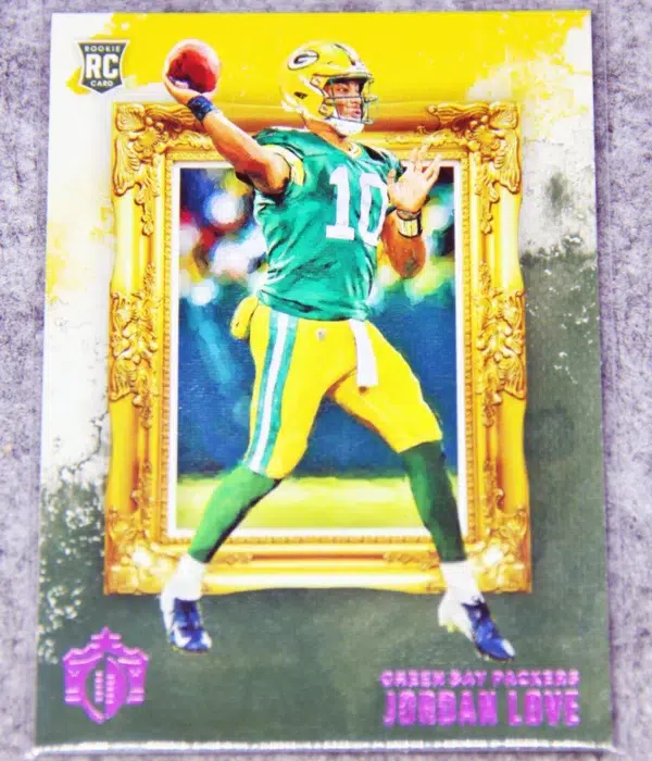 2020 Jordan Love #GK-4 Panini Chronicles Gridiron Kings Pink Parallel RC - front