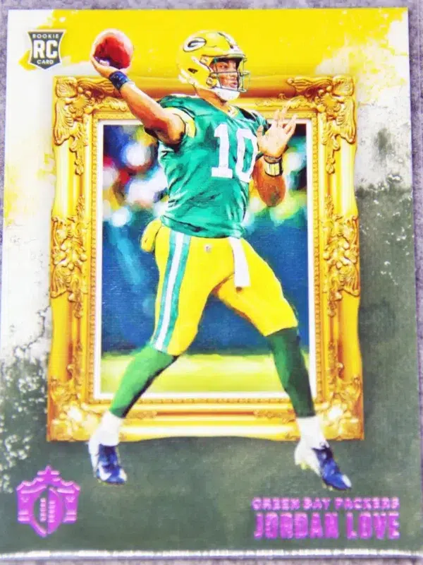 2020 Jordan Love #GK-4 Panini Chronicles Gridiron Kings Pink Parallel RC - front