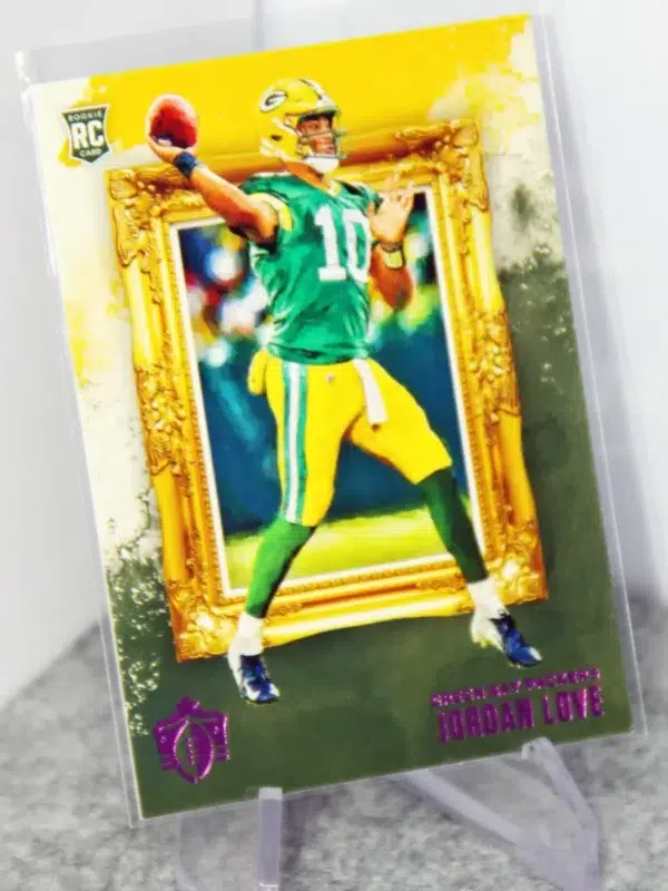 2020 Jordan Love #GK-4 Panini Chronicles Gridiron Kings Pink Parallel RC - stand