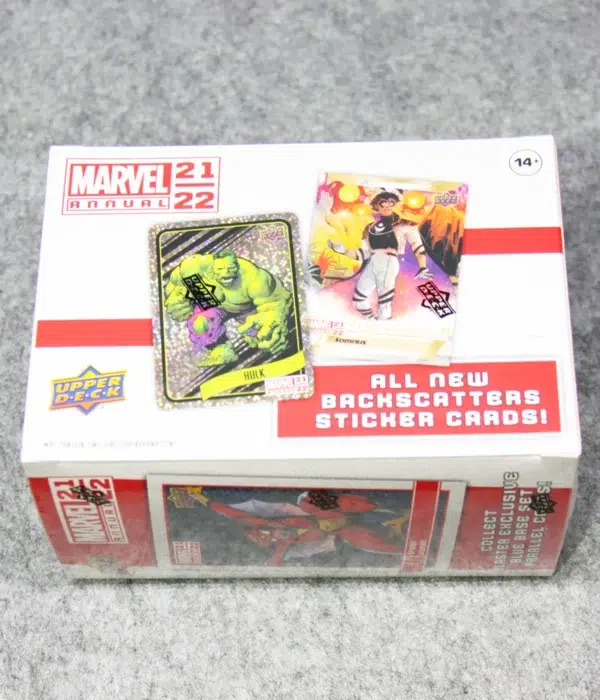 2021-22 Upper Deck Marvel Annual Blaster Box - Sealed - back