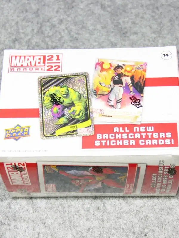 2021-22 Upper Deck Marvel Annual Blaster Box - Sealed - back
