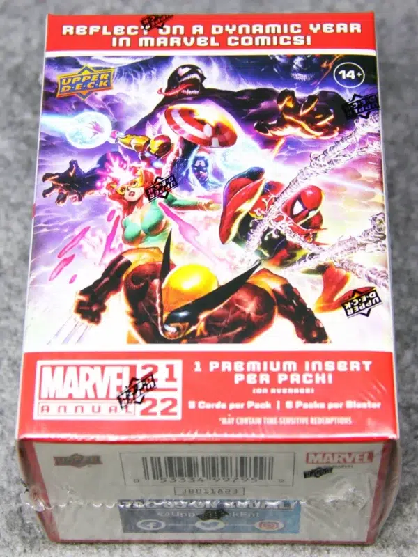 2021-22 Upper Deck Marvel Annual Blaster Box - Sealed - front