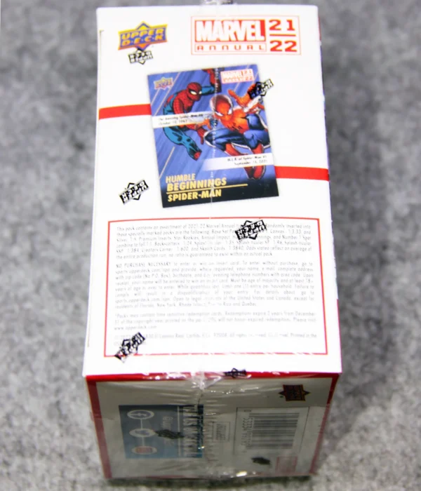 2021-22 Upper Deck Marvel Annual Blaster Box - Sealed - side