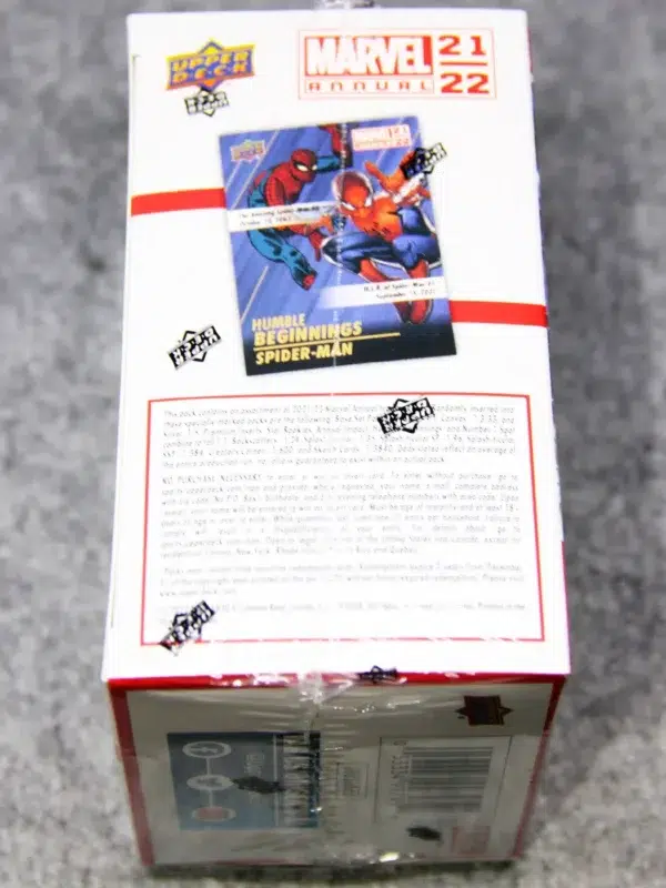 2021-22 Upper Deck Marvel Annual Blaster Box - Sealed - side