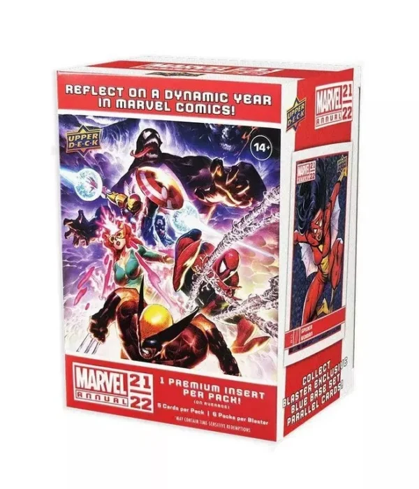 2021-22 Upper Deck Marvel Annual Blaster Box - Sealed - supplier