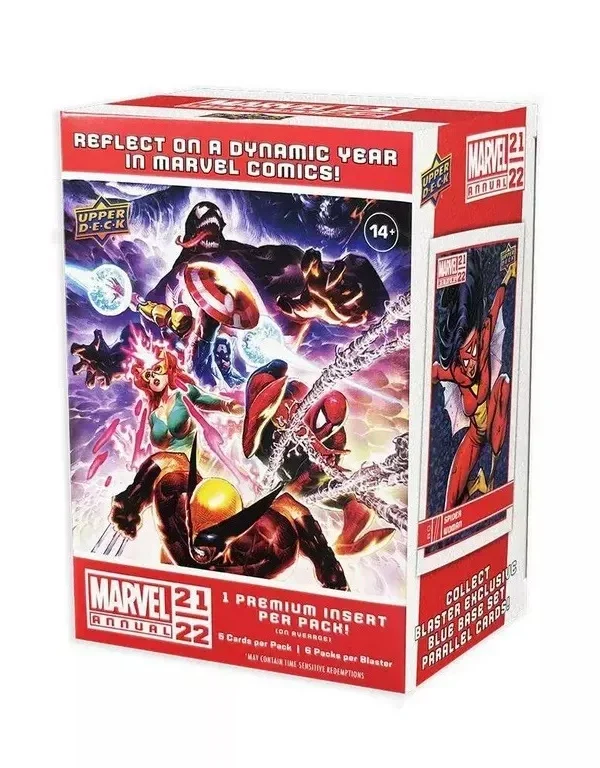 2021-22 Upper Deck Marvel Annual Blaster Box - Sealed - supplier