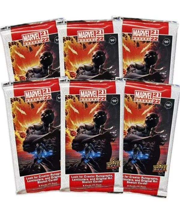 2021-22 Upper Deck Marvel Annual Blaster Box - Sealed - supplier2