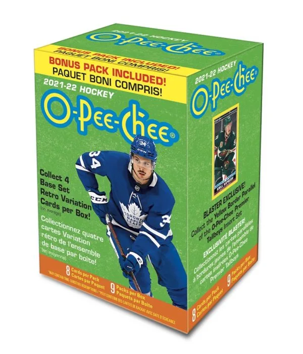2021-22 Upper Deck O-Pee-Chee Hockey NHL Blaster Box - Sealed - supplier