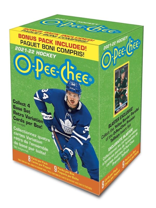 2021-22 Upper Deck O-Pee-Chee Hockey NHL Blaster Box - Sealed - supplier