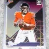 2021 Justin Fields #TR-4 Panini Donruss Optic The Rookies RC - front