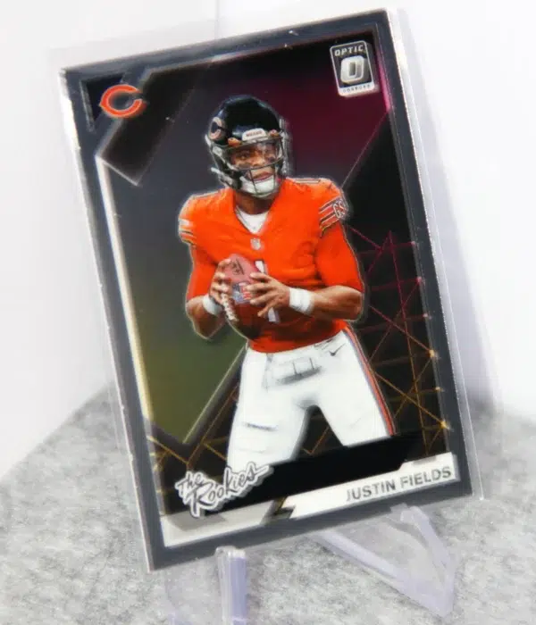 2021 Justin Fields #TR-4 Panini Donruss Optic The Rookies RC - stand