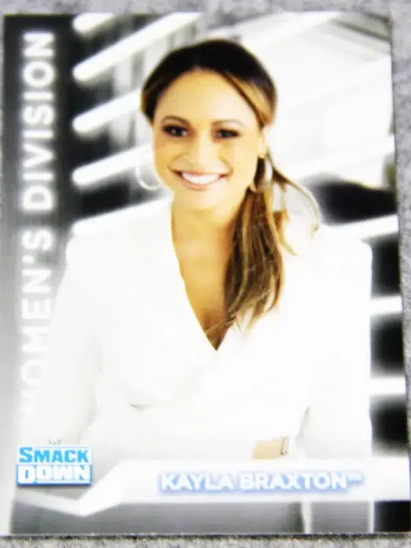 2021 Kayla Braxton #R-20 Topps Smack Down Women's Division - front
