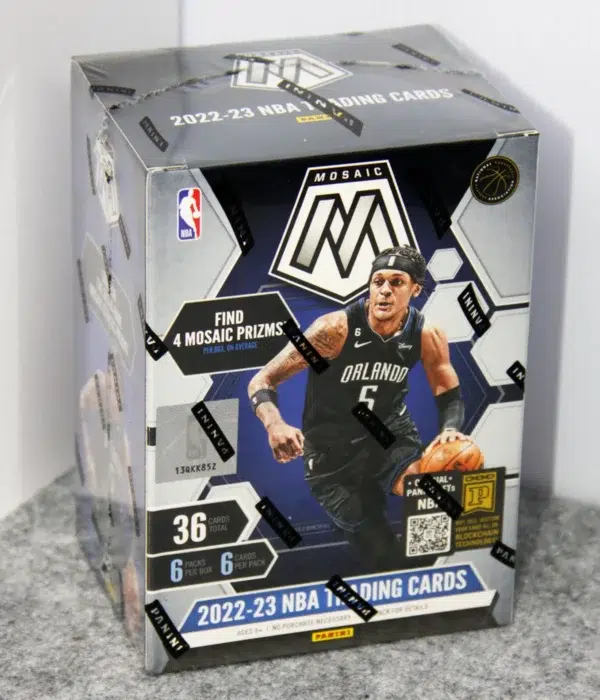 2022-23 Panini Mosaic NBA Basketball Blaster Box - Sealed - stand