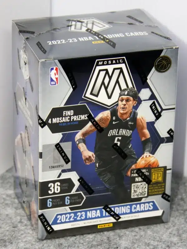 2022-23 Panini Mosaic NBA Basketball Blaster Box - Sealed - stand