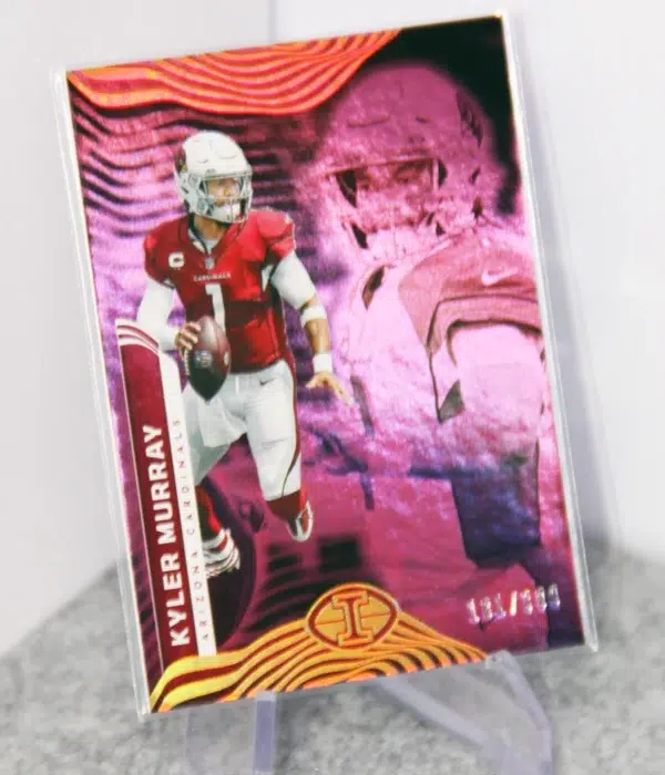 2022 Kyler Murray #1 Panini Illusions Trophy Collection Pink Parallel SN#181 - stand