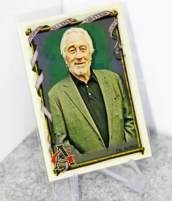 2023 Robert de Niro #280 Topps Allen & Ginter Silver Foil Hot Box - stand