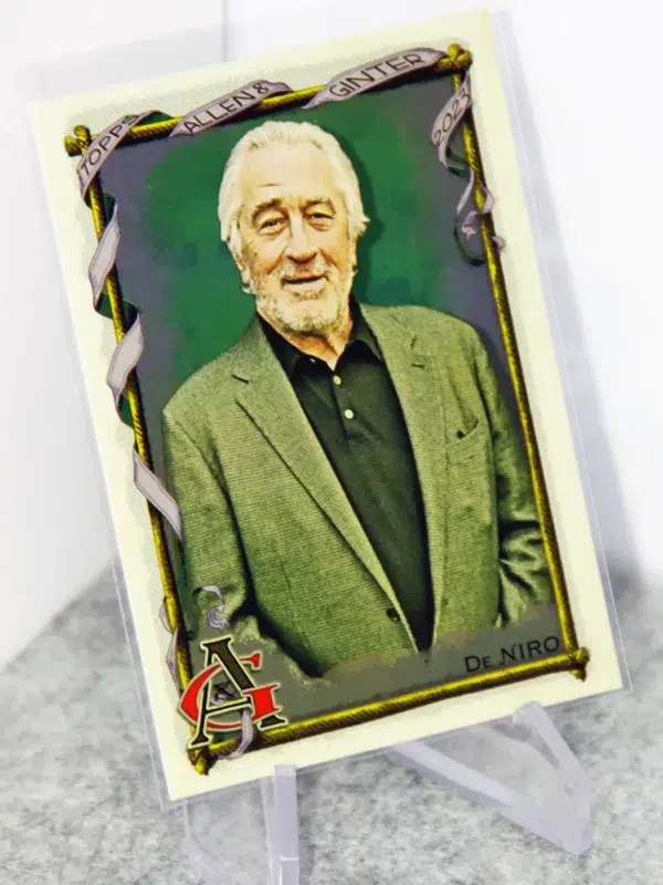 2023 Robert de Niro #280 Topps Allen & Ginter Silver Foil Hot Box - stand