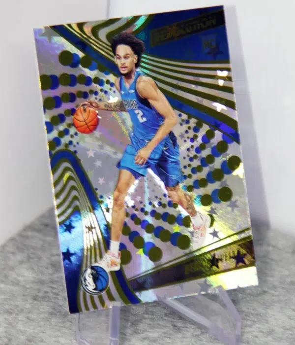 2023-24 Dereck Lively #120 Panini Revolution Rookies Astro Parallel RC - stand