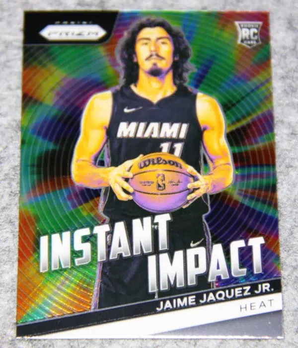 2023-24 Jaime Jaquez Jr. #23 Panini Prizm Instant Impact RC - front