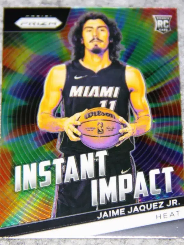 2023-24 Jaime Jaquez Jr. #23 Panini Prizm Instant Impact RC - front