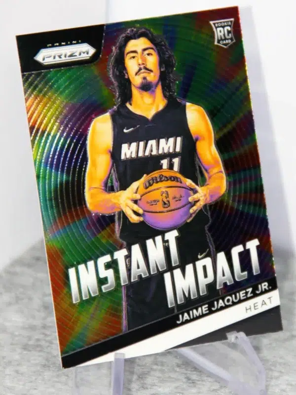 2023-24 Jaime Jaquez Jr. #23 Panini Prizm Instant Impact RC - stand