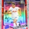2023-24 Micky van de Ven #181 Panini Donruss Optic Rated Rookie Red Prizm RC SN#295 - front