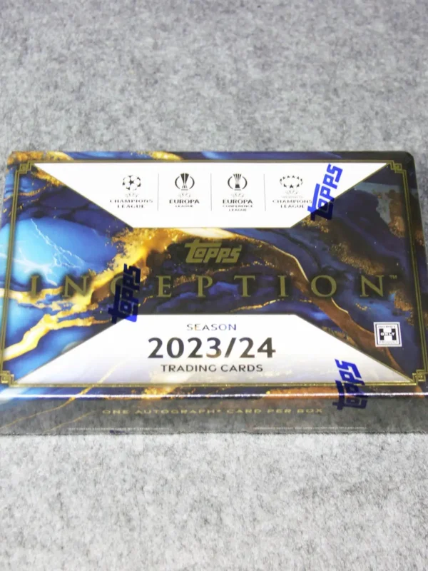 2023-24 Topps Inception UEFA Club Competitions Soccer Hobby Box - Sealed - front