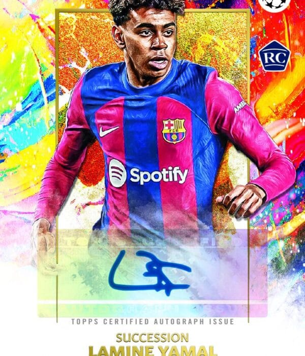 2023-24 Topps Inception UEFA Club Competitions Soccer Hobby Box - Sealed - supplier4